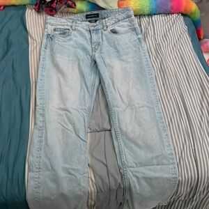Light blue jeans